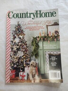 Country Home It's A Wonderful Life Christmas Winter 2024 Magazine